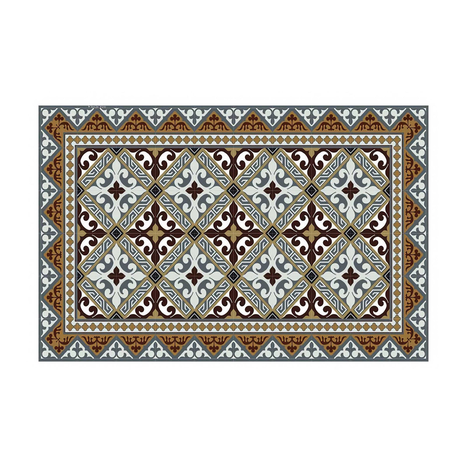 Beija Flor Flor de Lis Classic Vinyl Placemat