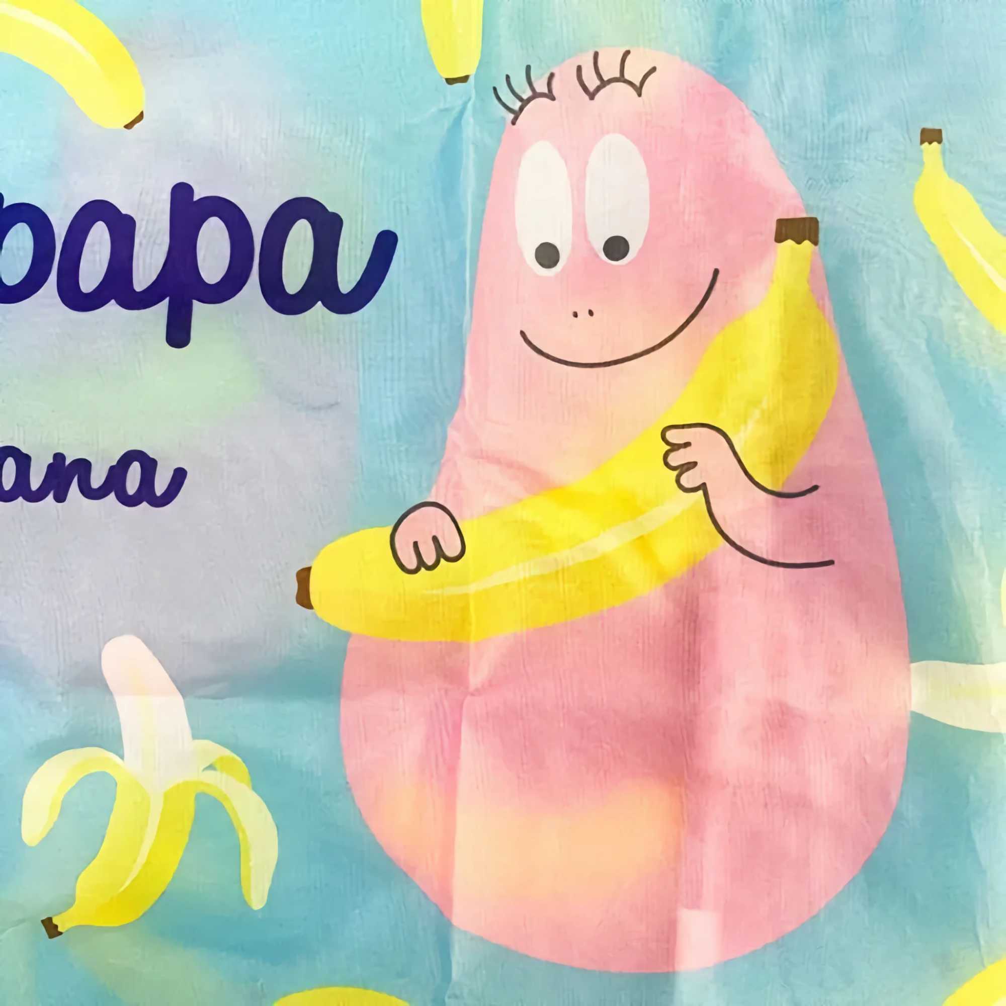 BARBAPAPA Eco Bag, Banana