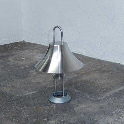 HAY Mousqueton rechargeable lamp, stainless steel