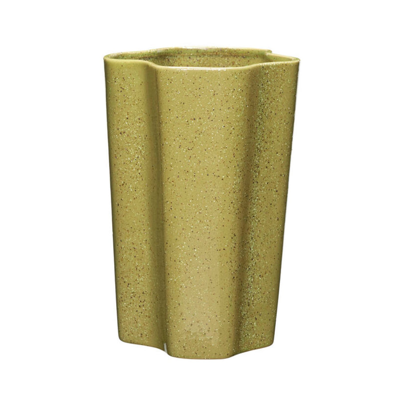 Hubsch Sapo vase, green