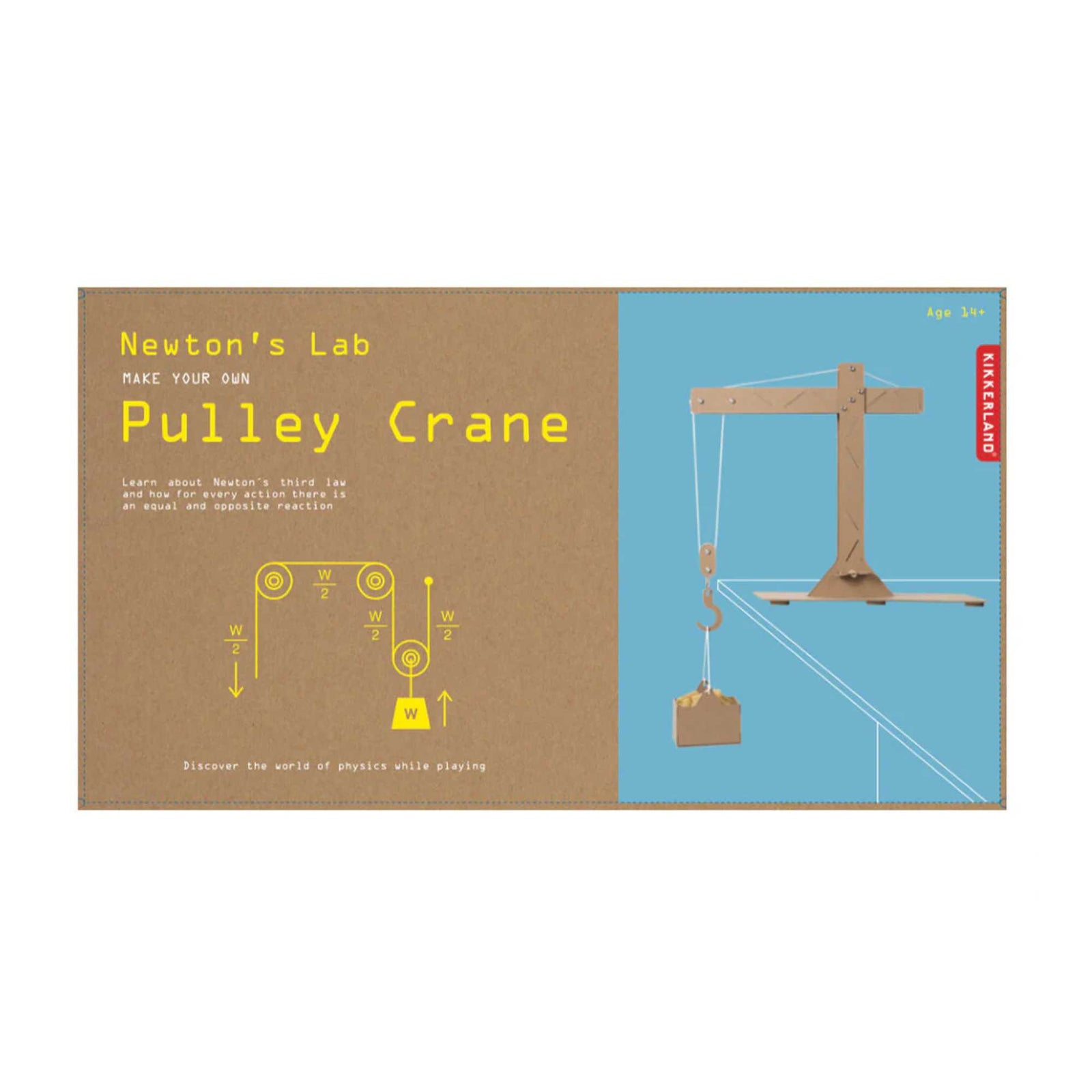 Kikkerland Newton's Lab Pulley Crane Kit