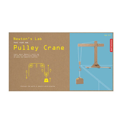 Kikkerland Newton's Lab Pulley Crane Kit