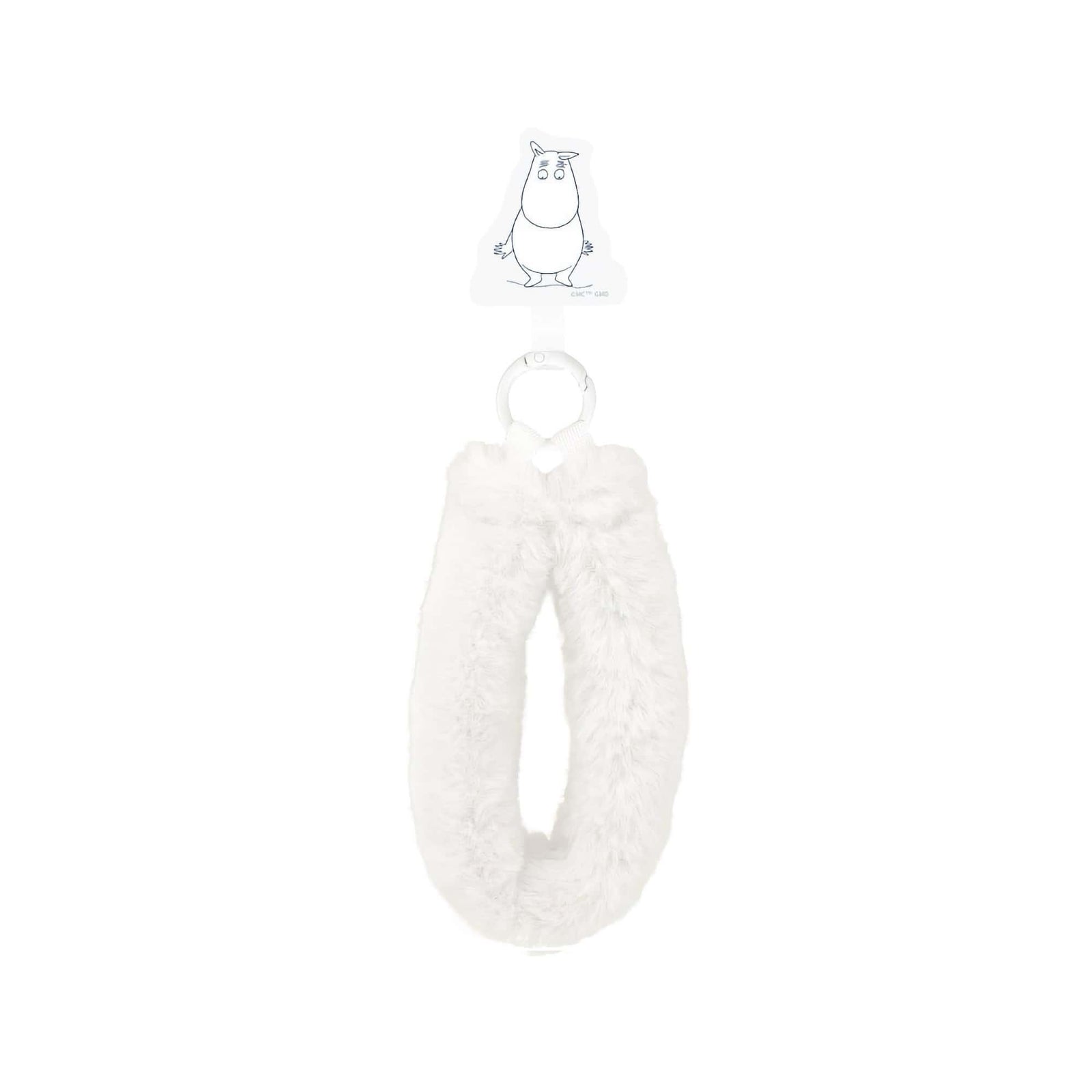 Moominvalley Fluffy smartphone hand strap, moomin