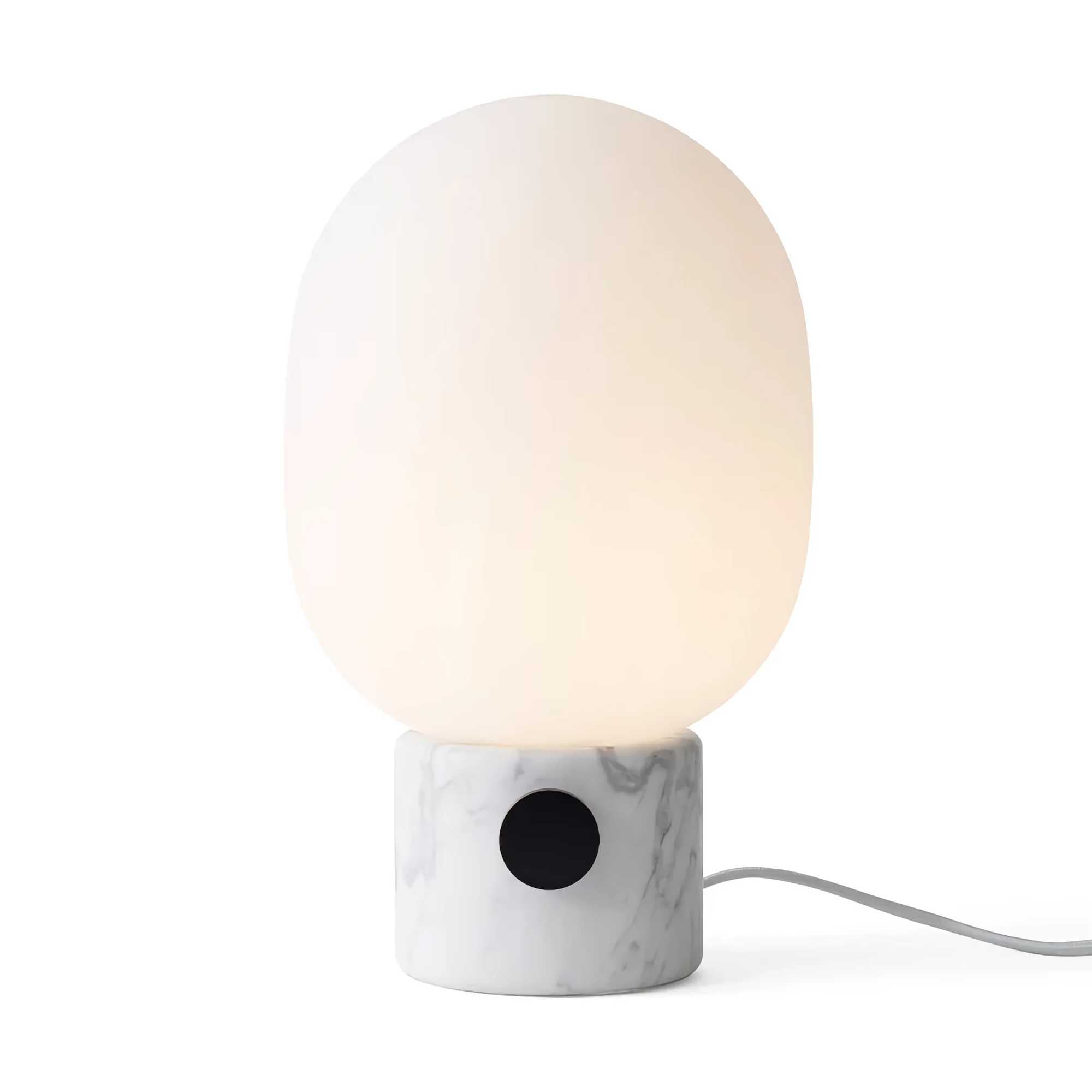 JWDA table lamp large, white marble carrara