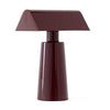 &Tradition MF1 Caret Battery Light, Dark Burgundy