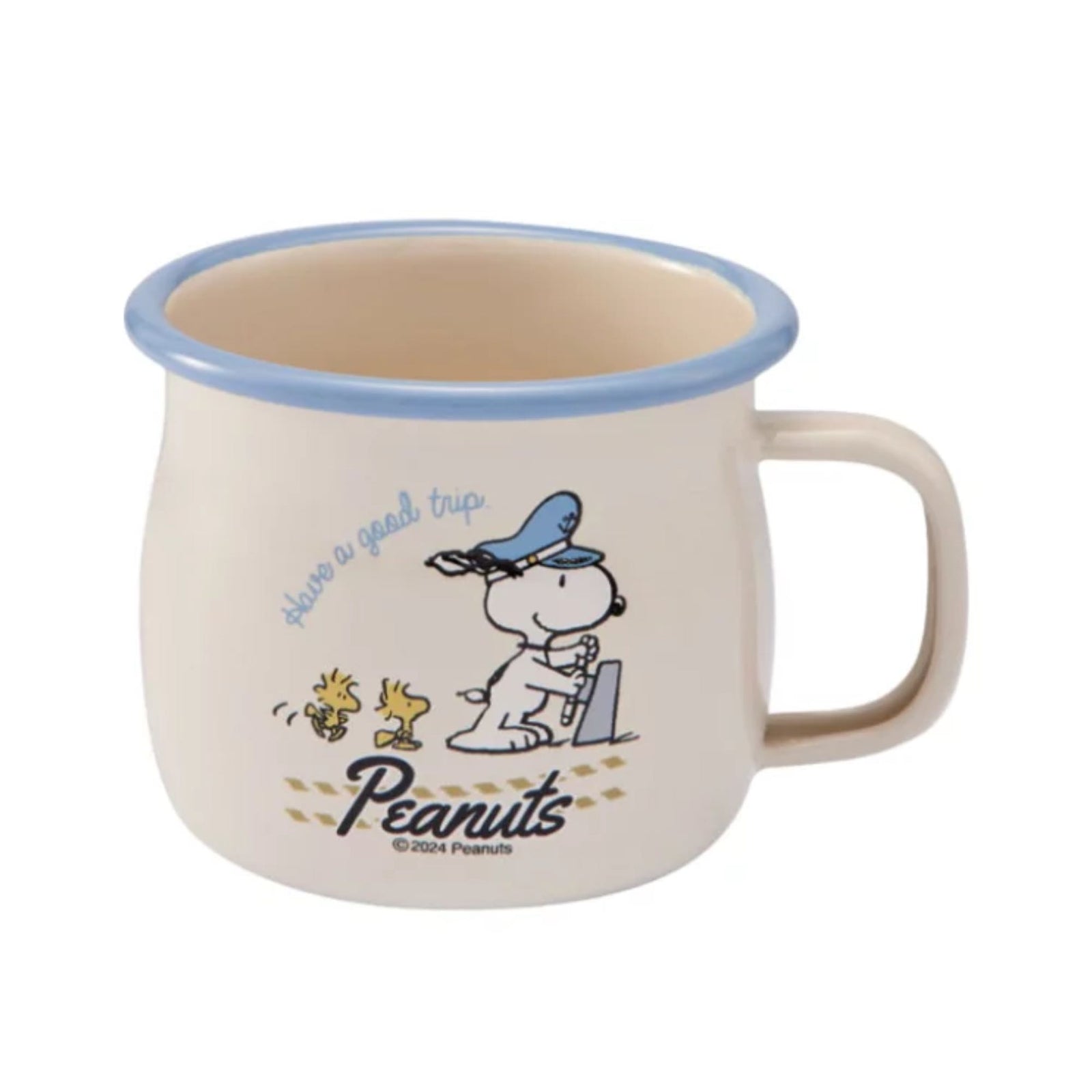 Yutaka Horo x Snoopy enamel mug, captain