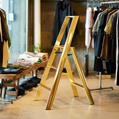 Metaphys Lucano ladder 3-step, gold