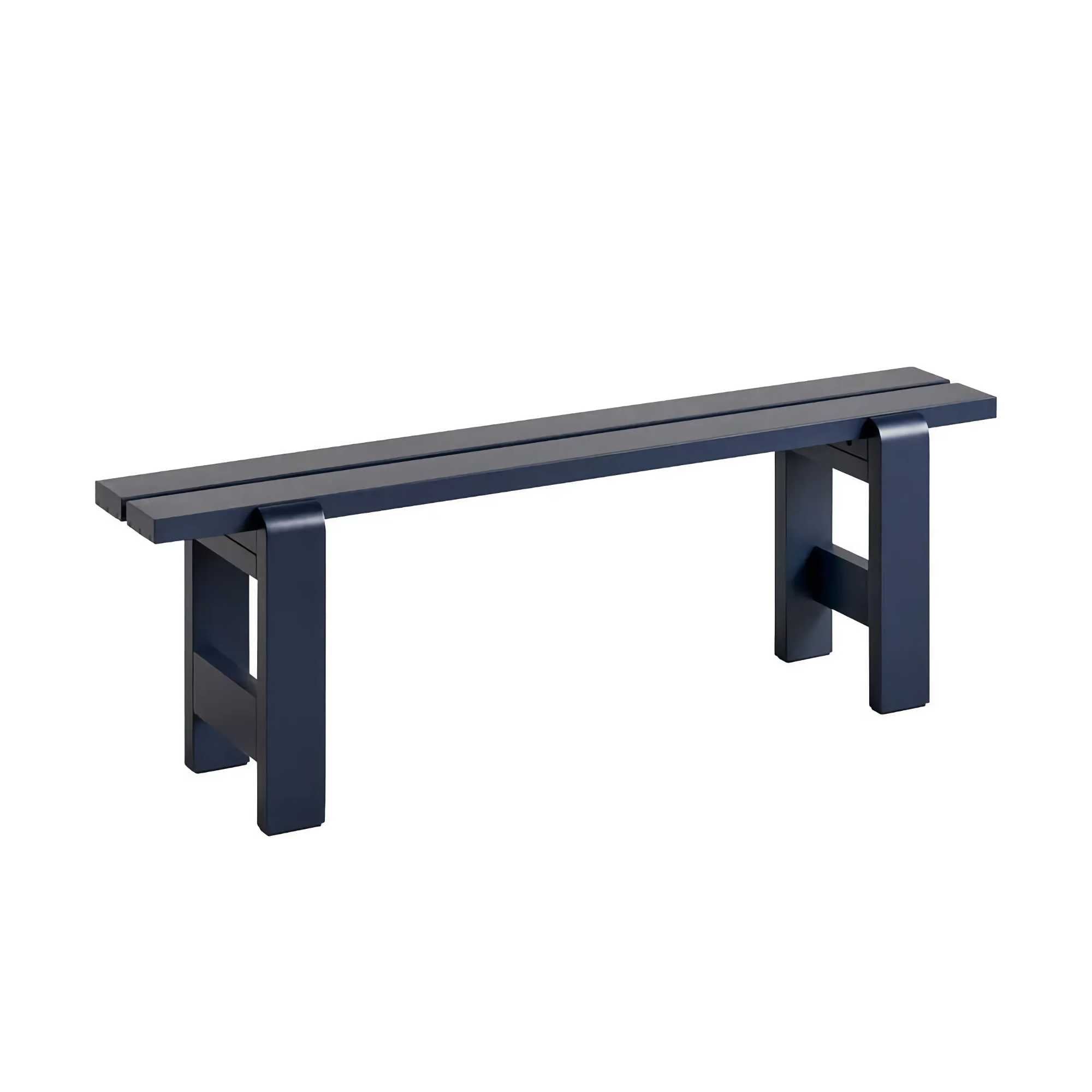 HAY Weekday Bench (140wx23dx45cmh), steel blue