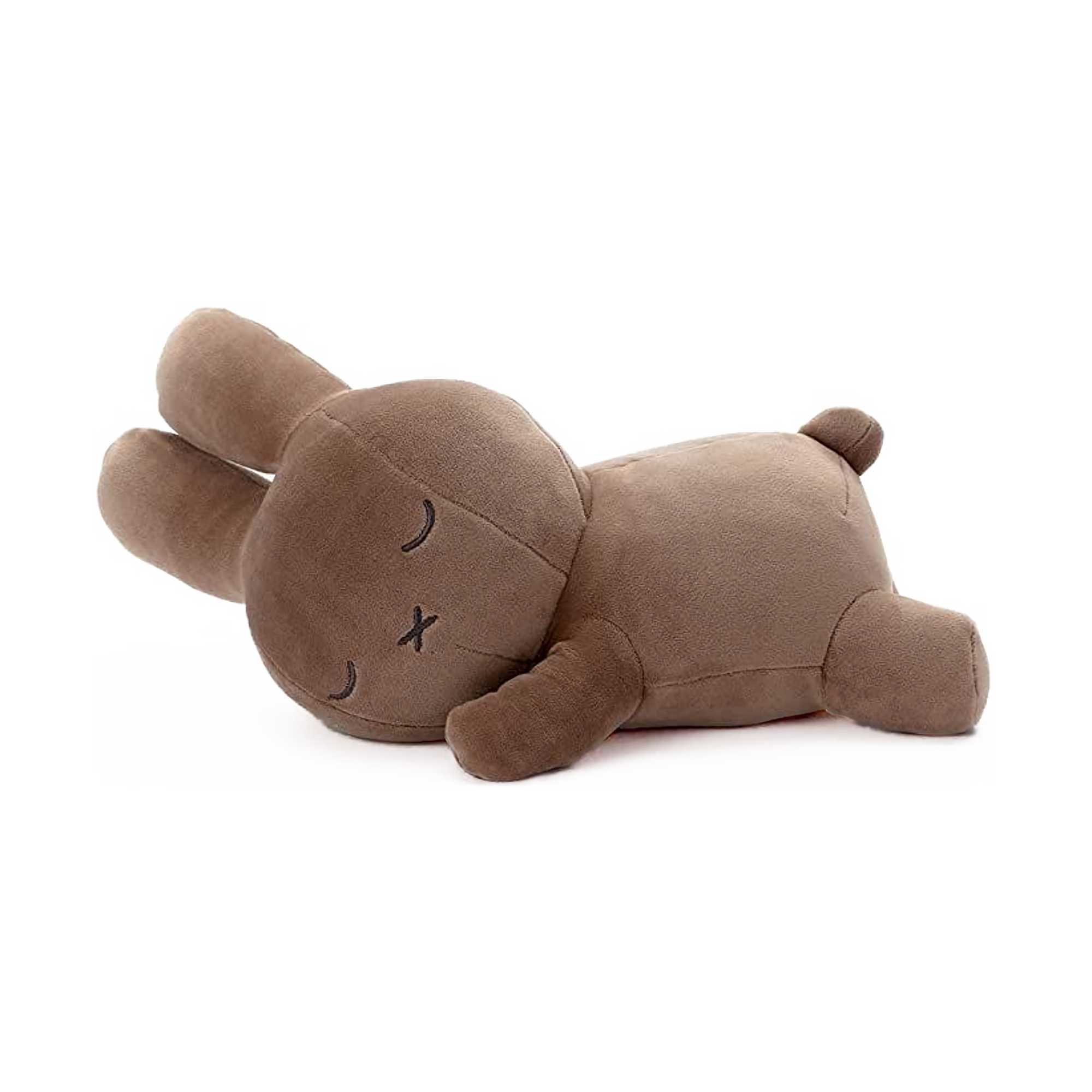 Miffy Sleeping Friend Plush Toy Small (19cm), Brown
