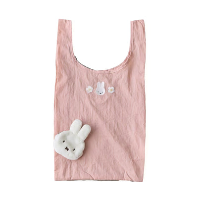 Miffy Compact tote with pouch, beige