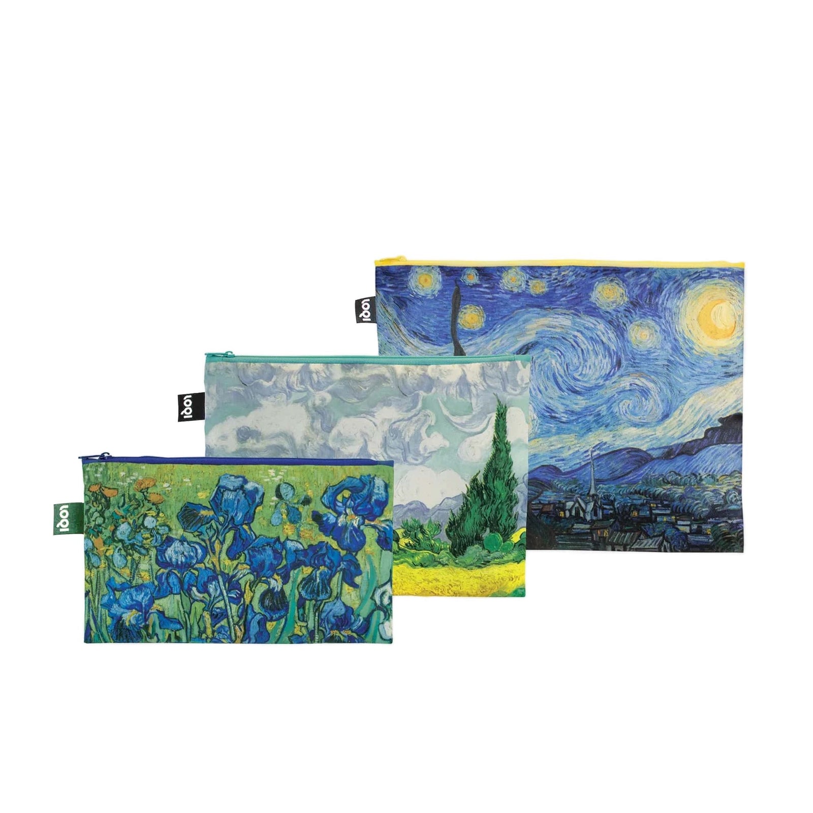 Loqi WILLIAM MORRIS Recycled Zip Pockets