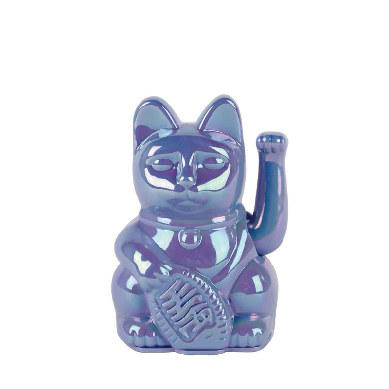 Donkey Lucky Cat Mini, shiny bubble blue