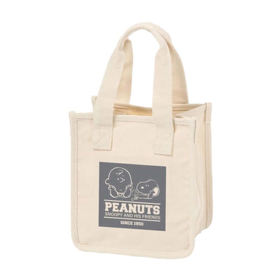 Snoopy Canvas Mini tote, grey