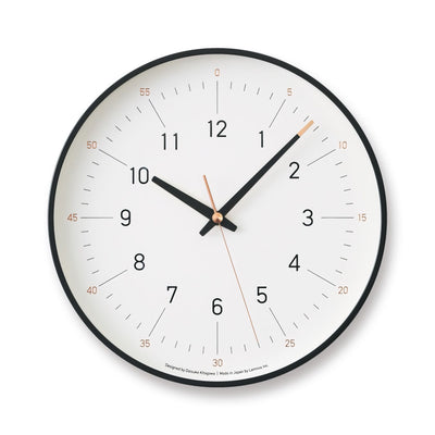 Lemnos Essent wall clock ø26, white