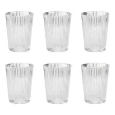 Stelton Pilastro drinking glass set of 6
