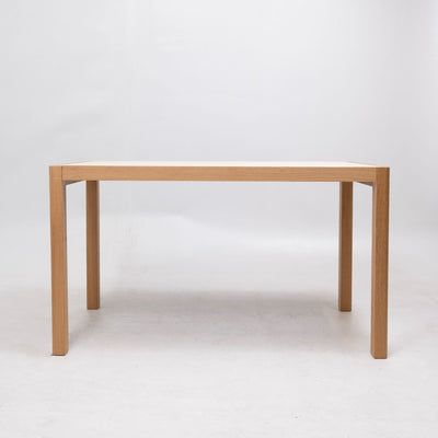 ex-display | Muuto Workshop table (130x65cm), warm grey linoleum/oak