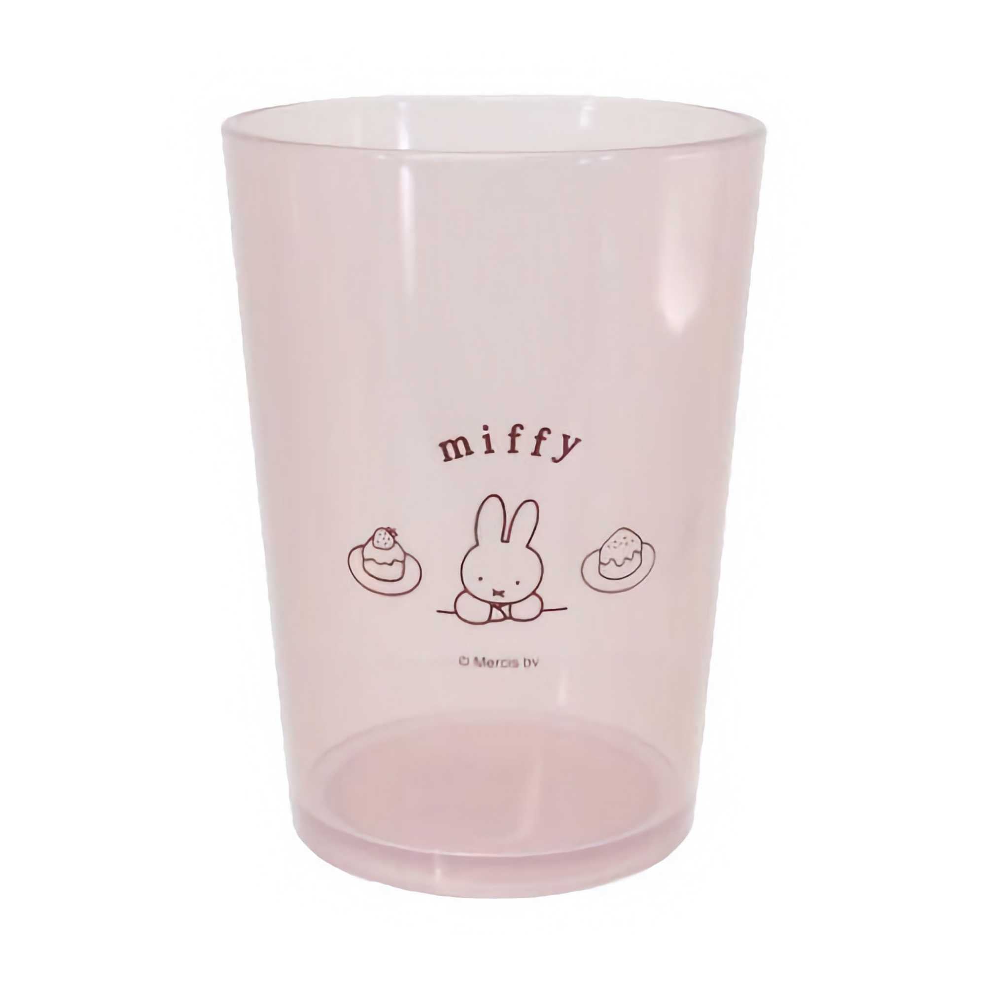 Marimo Craft Bruna's Miffy Clear Cup, miffy with cakes