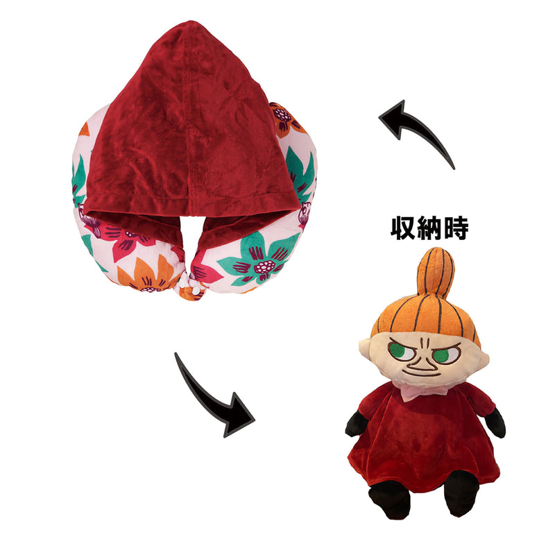 Marushin Moomin hooded neck pillow, little my