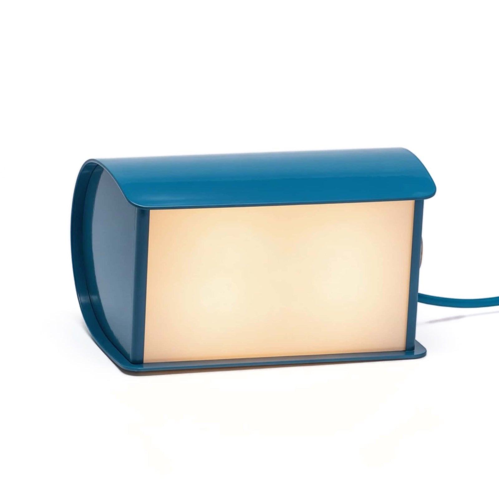 Hubsch Book Table Lamp, Petrol