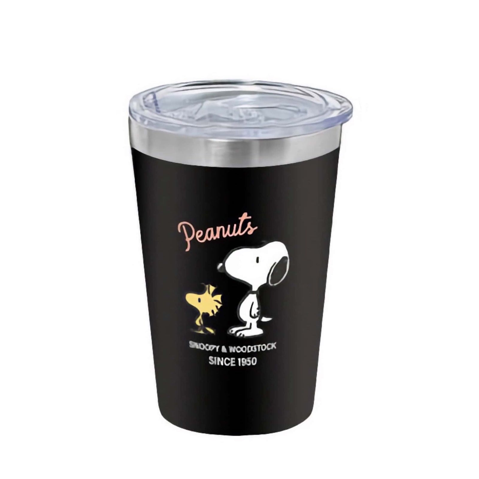 Snoopy stainless steel tumble, black