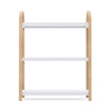 Umbra Bellwood 3-Tiered Freestanding Shelf, white/natural