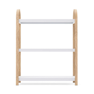 Umbra Bellwood 3-Tiered Freestanding Shelf, white/natural