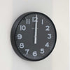 refurbished | Kriptonite Wall Clocks Classics Ø30, mat black