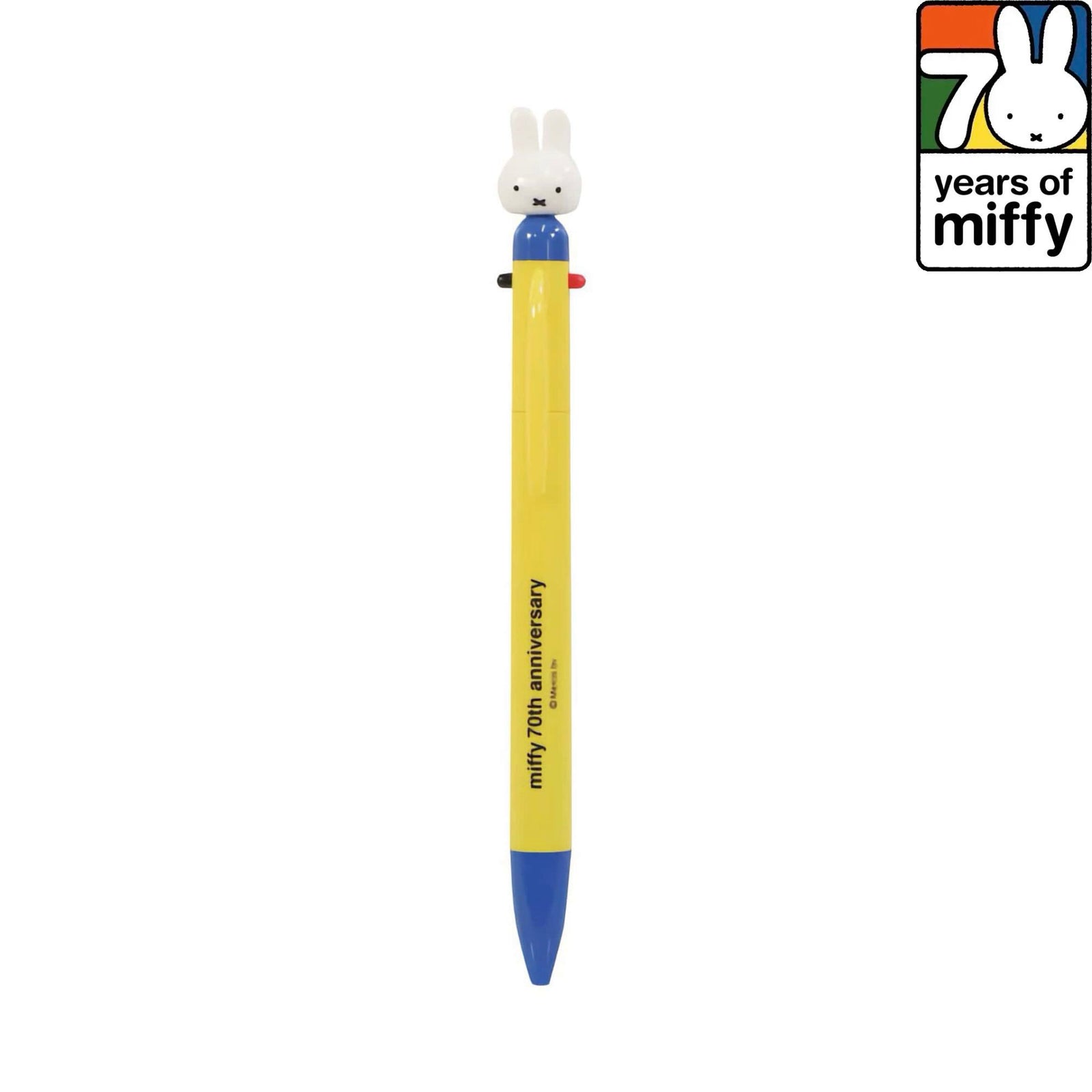 70 Years of Miffy Jetstream 3 color multi ballpoint pen, yellow