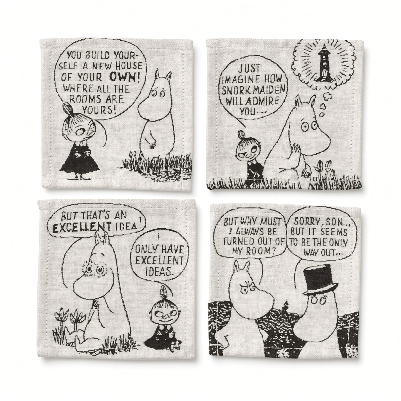 Marushin Moomin woven coaster set