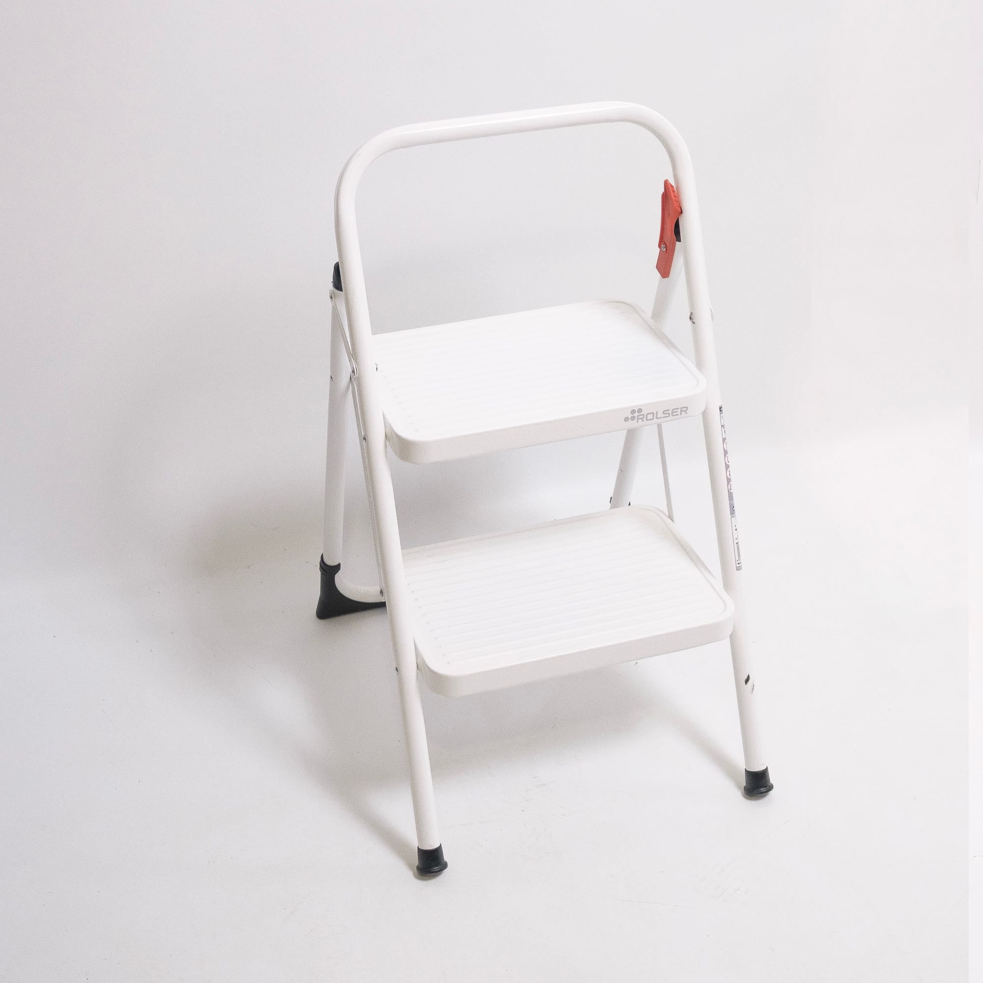 ex-display | Rolser M10 UNE folding ladder, white