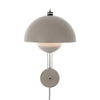 &Tradition VP8 Flowerpot Wall Lamp, Grey Beige