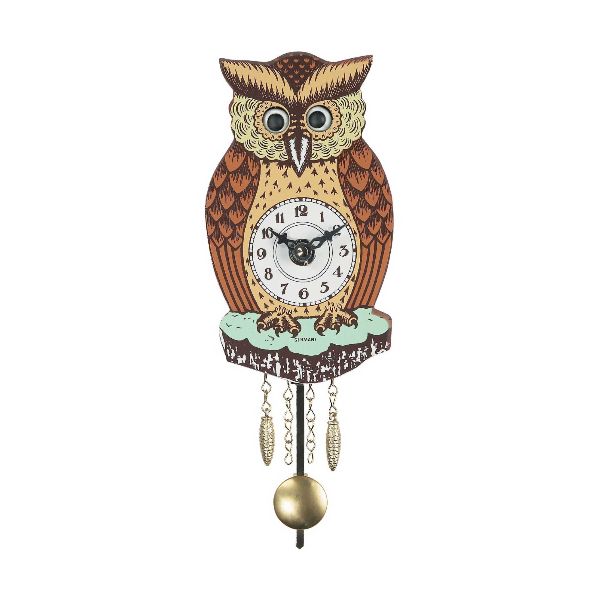 Engstler Quartz Owl Clock 201QP