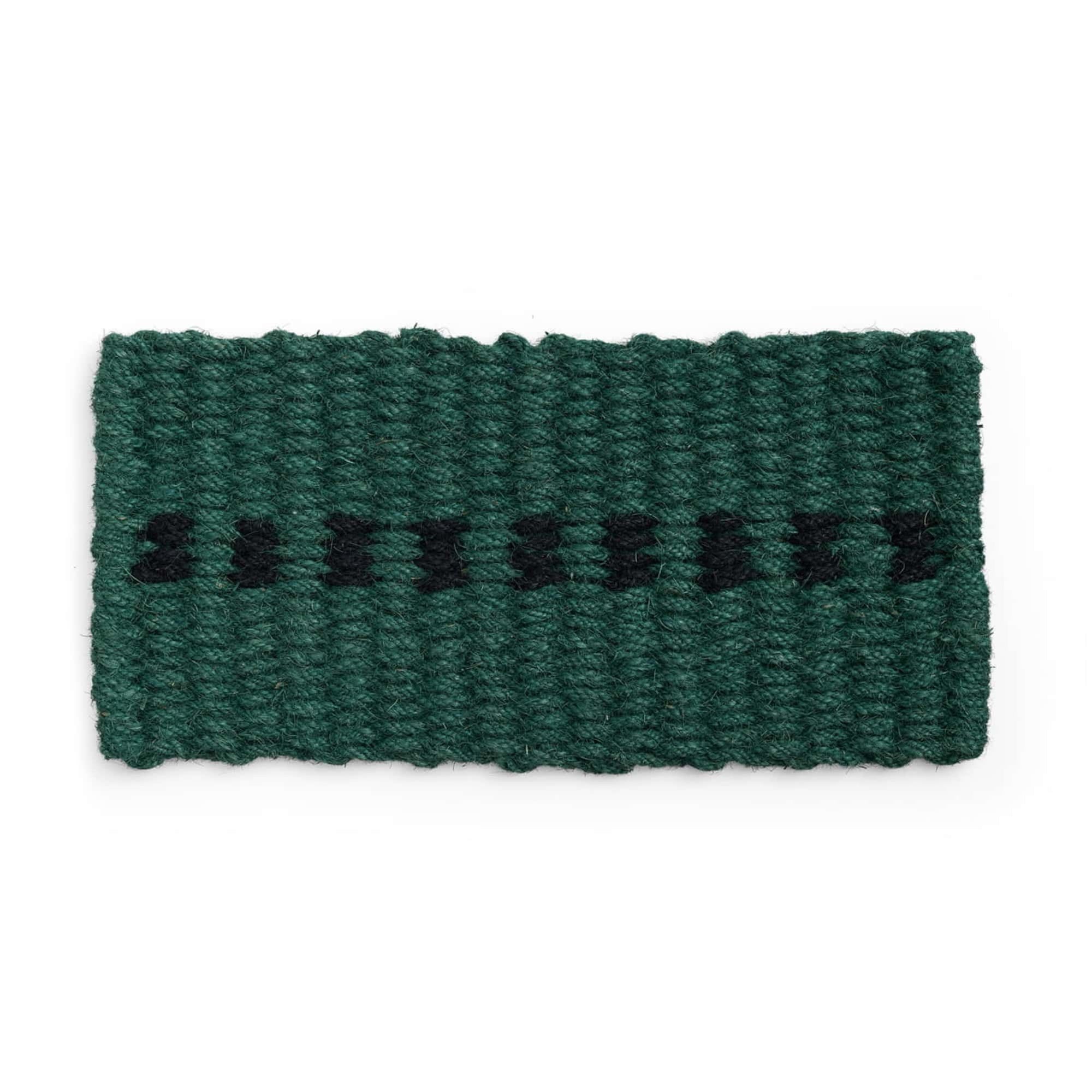 Hay Coco doormat, Dark green/Black
