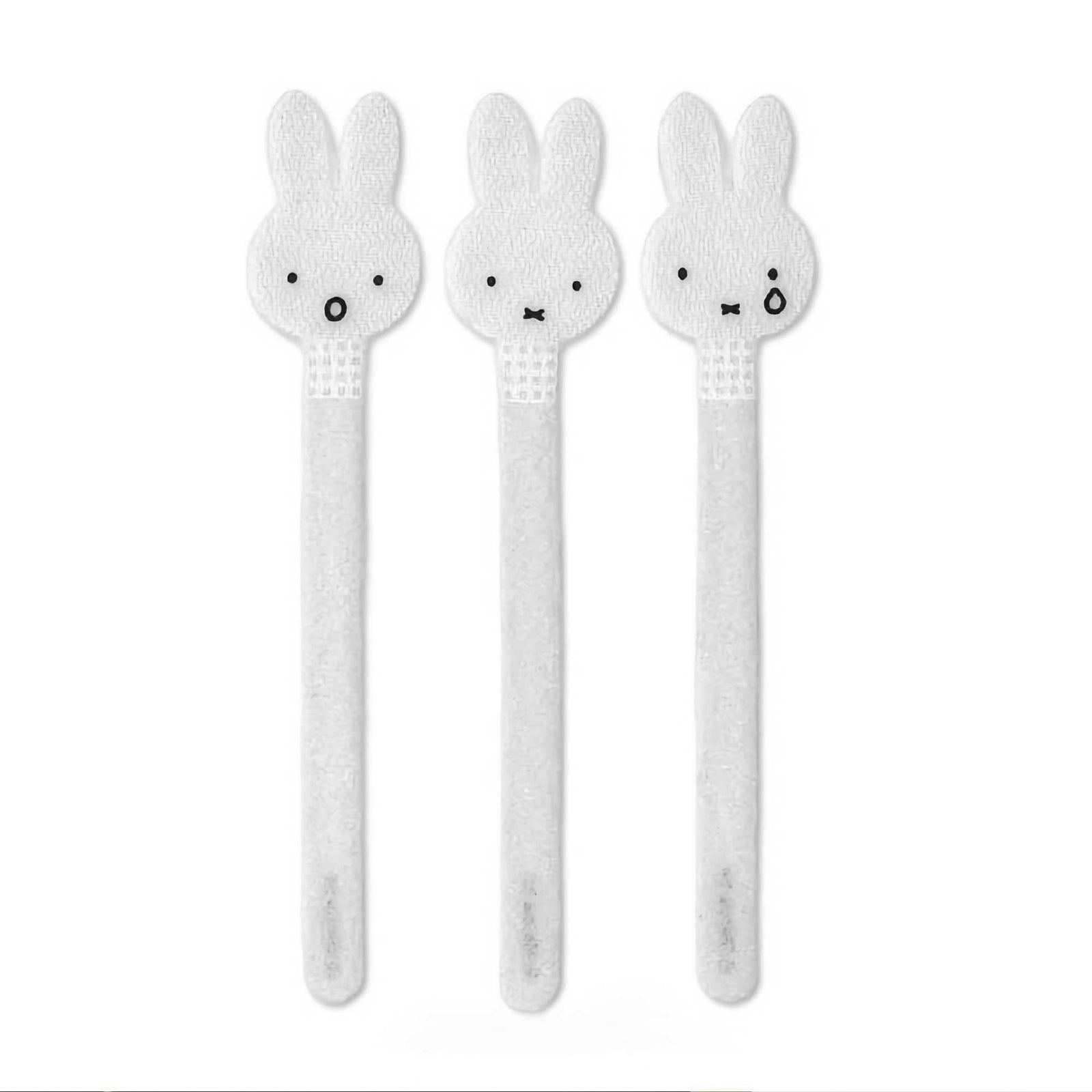 Dick Bruna's Miffy cable ties, White