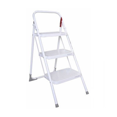Rolser M11 UNE Ladder 3 Steps, white
