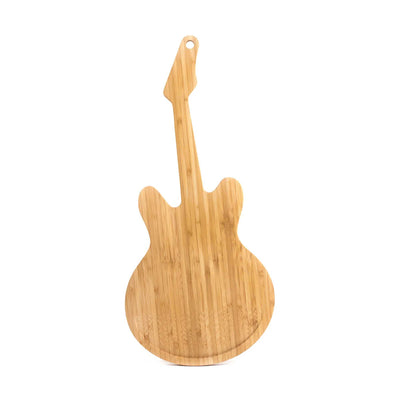 Kikkerland Bamboo Guitar Cutting Board