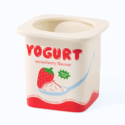 Fluid Market Strawberry Yogurt vase