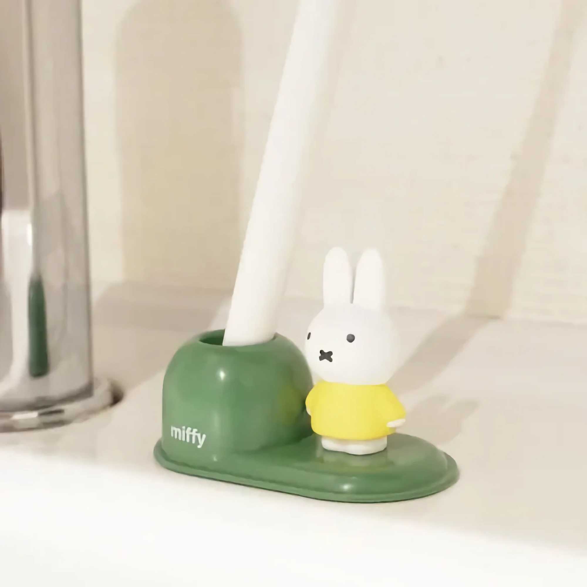 Miffy Toothbrush Stand, Green