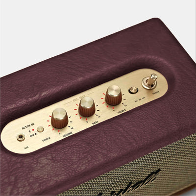 Marshall Acton III, burgundy