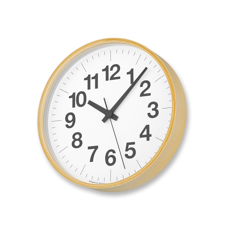 Lemnos Numbers PLY clock