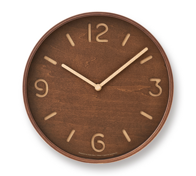 Lemnos Thomson Wood clock