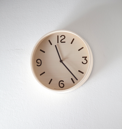 Lemnos Thomson Wood clock