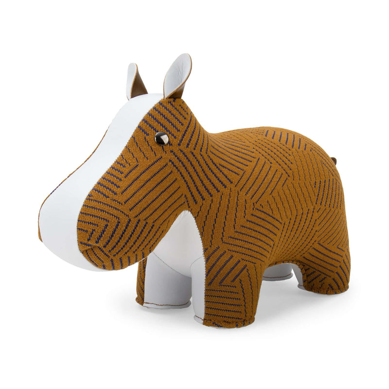 Zuny bookend, hippo kvadrat razzle dazzle tan