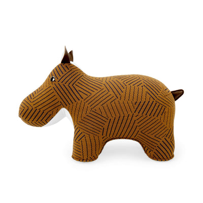 Zuny bookend, hippo kvadrat razzle dazzle tan
