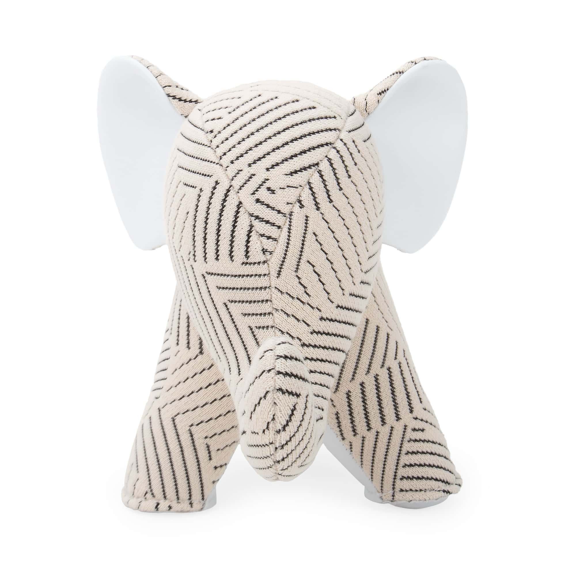Zuny bookend, elephant abby (kvadrat razle dazzle)
