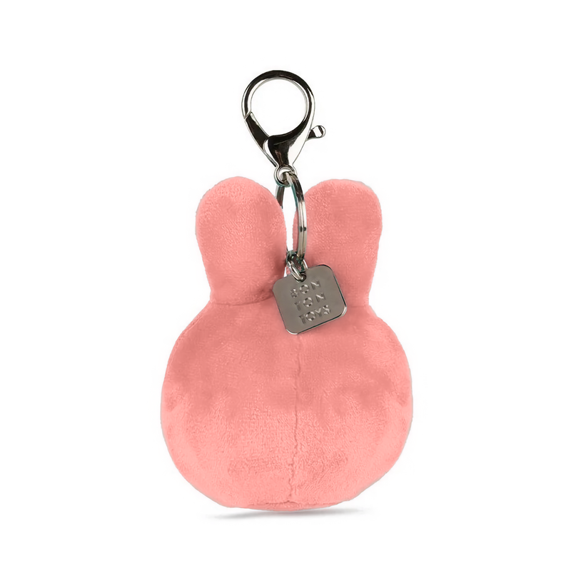 Bon ton toys Miffy squish ball keychain, pink