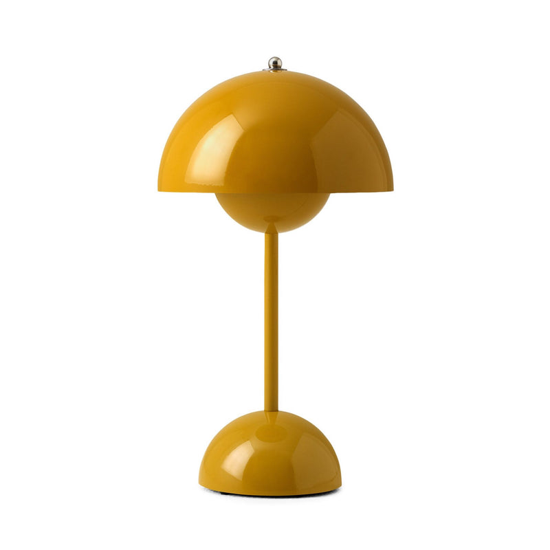 &Tradition Flowerpot VP9 rechargeable lamp, mustard