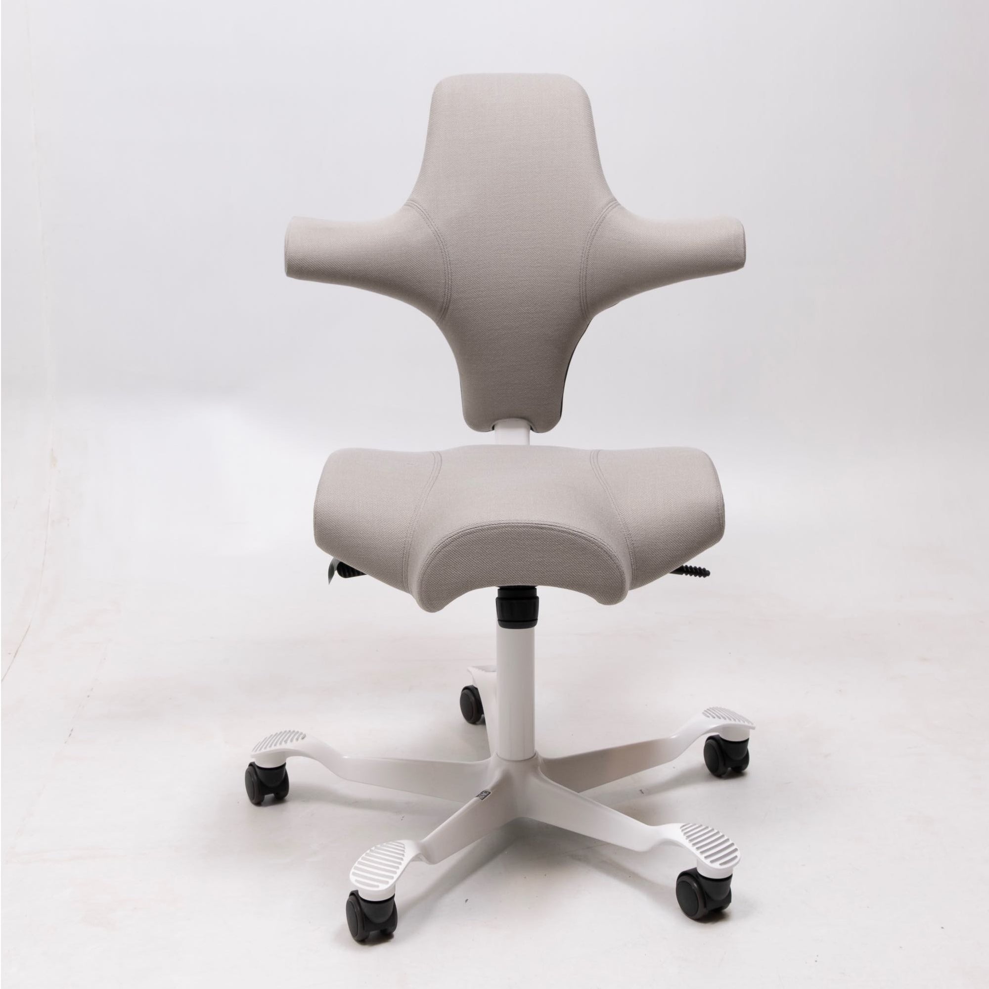 refurbished | Hag Capisco 8106 Fabric, light grey/white