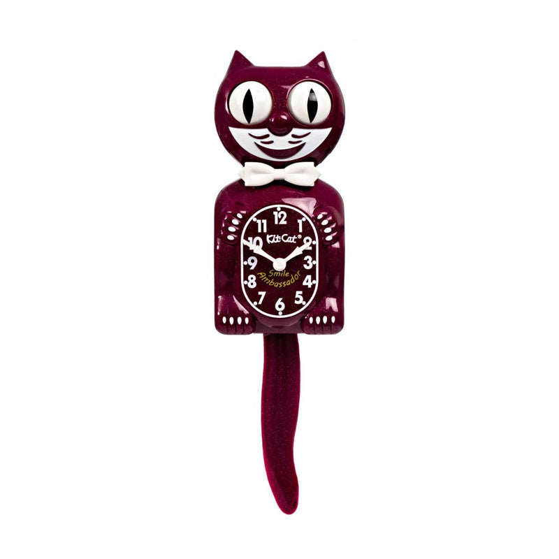 Kit-Cat Classic Clock Ruby Red Edition