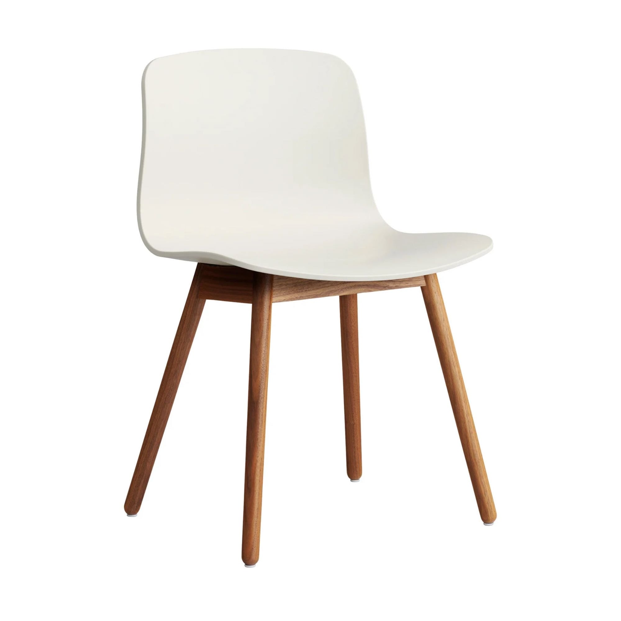 HAY About A Chair AAC12 chair, melange cream/walnut